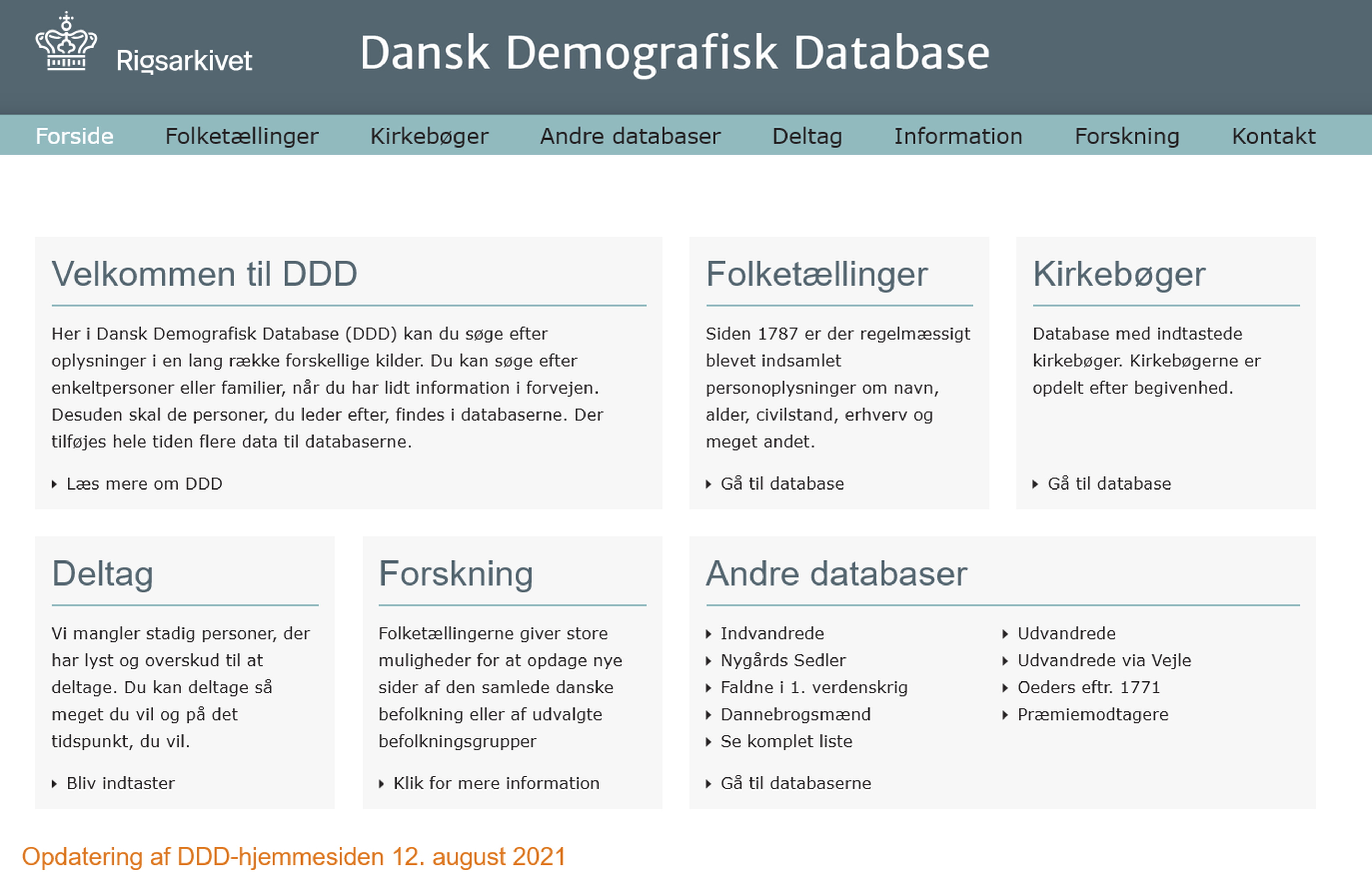 Dansk Demografisk Database