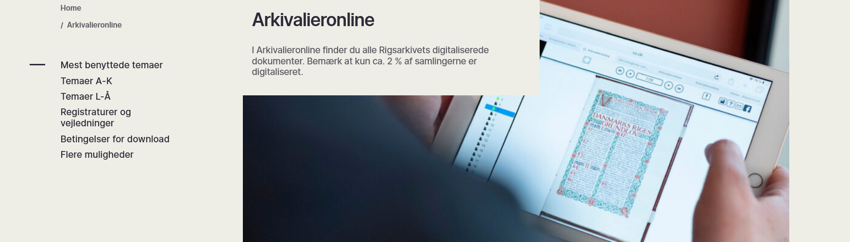 Arkivalieronline